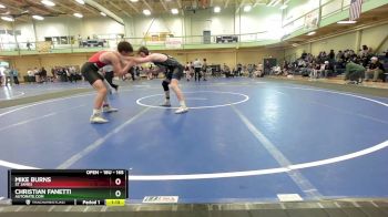 165 lbs Round 1 - Mike Burns, St James vs Christian Fanetti, Autorate.com