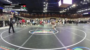 106 lbs Champ. Round 3 - Jaxson Hackett, Lake Gibson vs Jayme Jones, Camden County
