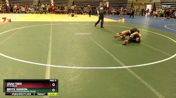 140 lbs Cons. Round 2 - Bryce Hanson, PEM (Plainview/Elgin/Millville) vs Jziah Teed, St. Charles