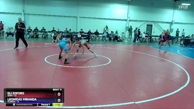 119 lbs Round 3 (8 Team) - Eli Edfors, Iowa vs Leonidas Miranda, Florida