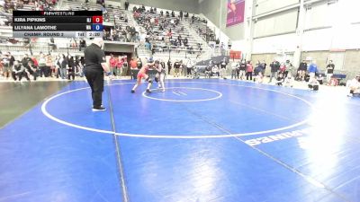 U20 Women - 59 lbs Champ. Round 2 - Kira Pipkins, NJ vs Lilyana Lamothe, WA
