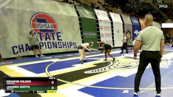 140 Class 1 lbs Cons. Round 1 - Kimarhri Wilkins, Sikeston vs Leandra Shotts, Nevada