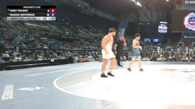190 lbs Champ. Rd Of 32 - Andy Franke, Iowa vs Mason Ontiveros, California