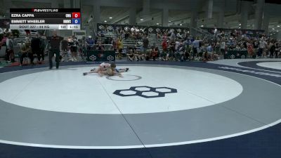 44 kg Cons. Sub-rd Of 16 - Ezra Cappa, Contenders Wrestling Academy vs Emmett Wheeler, North Montana Wrestling Club