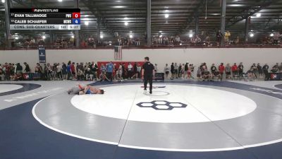 61 kg Cons. Sub-quarters - Evan Tallmadge, Pittsburgh Wrestling Club vs Caleb Schaefer, Maurer Coughlin Wrestling Club