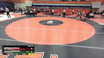165 lbs Champ. Round 1 - Armando Murillo, North Central (IL) vs Teagan Hendricks, Ohio Northern