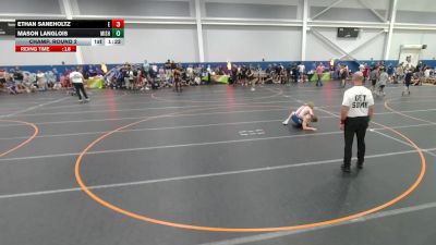 126 lbs Champ. Round 2 - Ethan Saneholtz, Empyre vs Mason Langlois, Unattached