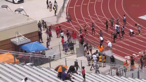 Youth Girls' 100m 2023 Aau Regional Qualifier 19, Semi-Finals 2 - Age 17-18