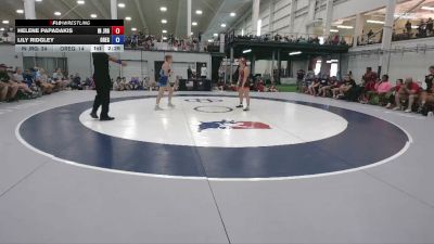 135 lbs Helene Papadakis, Indiana vs Lily Ridgley, Oregon