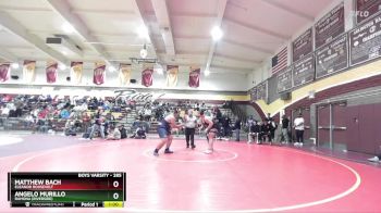 285 lbs Cons. Round 2 - Angelo Murillo, Ramona (Riverside) vs Matthew Bach, Eleanor Roosevelt