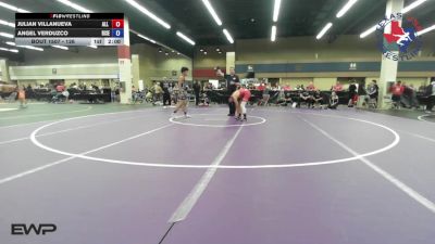126 lbs Round Of 16 - Julian Villanueva, All American Wrestling Club vs Angel Verduzco, Rise Wrestling