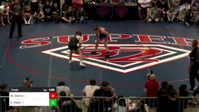 157 lbs Final - William Denny, IL vs Kollin Rath, PA