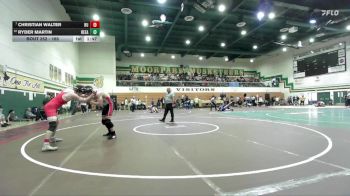 165 lbs Champ. Round 2 - Christian Walter, Redondo Union vs Ryder Martin, Redlands East Valley