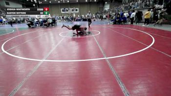 126 lbs Champ. Round 1 - Joshua Whitworth, Seckman vs Easton Witters, Deer Creek