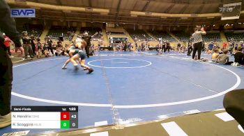 76 lbs Semifinal - Nolan Hendrix, Edmond North Huskies vs Raylan Scoggins, Mojo Mulisha 12U