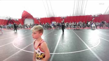 74 lbs Cons. Round 2 - Bain Wiegel, Sarbacker Wrestling Academy vs Jace Caves, Lodi Wrestling Club