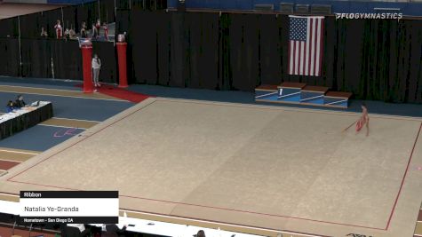 Natalia Ye-Granda - Ribbon - 2021 Rhythmic Elite Qualifier