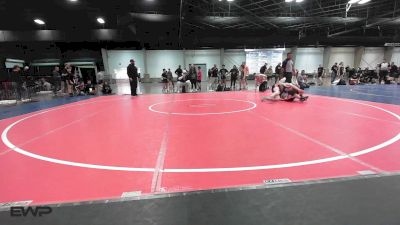 120 lbs Consi Of 8 #2 - Denver Norwood, Cowboy Wrestling Club vs Reid Lauerman, McAlester Youth Wrestling