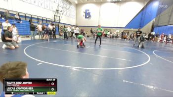 88 lbs Semifinal - Lucas VanWormer, South Summit Wrestling Club vs Tavita Kozlowski, Team Prestige