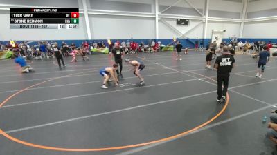 157 lbs Cons. Round 4 - Stone Redmon, Unattached vs Tyler Gray, Wellington
