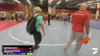 138 lbs Champ. Round 1 - Centarius Sias Ii, Texas vs Enrique Santacruz, Spartan Mat Club