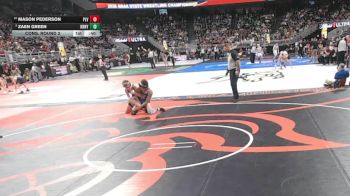 Cons. Round 3 - Mason Pederson, Papillion-LaVista vs Zaen Green, Kearney