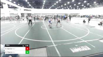 113 lbs Semifinal - Kane Garcia, Southwest Stallions WC vs Kaidan Ybarra, Fallon Outlaws WC