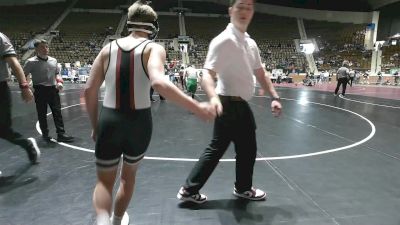 5A 132 lbs Cons. Round 1 - Woodrow Tew, Elmore County School vs Justin Sullivan, Holtville