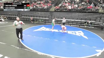 5A 190 lbs Champ. Round 1 - Treyton Harris, Springville vs Alex Jenkins, Olympus