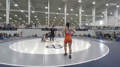 105 lbs Kyrstan Perez, Oklahoma vs Chloe Bradley, New Mexico