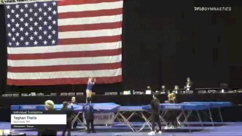 Teghan Theile - Individual Trampoline, Suncoast T&T - 2021 USA Gymnastics Championships