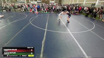 140 lbs Semifinal - Aleah Butler, Westlake vs Madison Enloe, Tooele