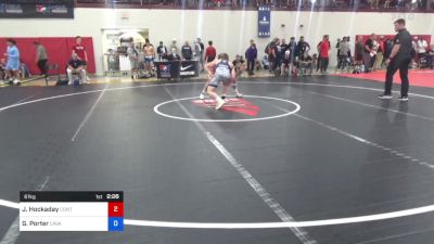 61 kg Consi Of 8 #1 - Jake Hockaday, Contenders Wrestling Academy vs Gable Porter, Cavalier Wrestling Club