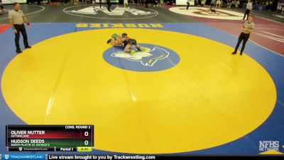 Cons. Round 2 - Hudson Deeds, North Platte St. Patrick`s vs Oliver Nutter, Sutherland