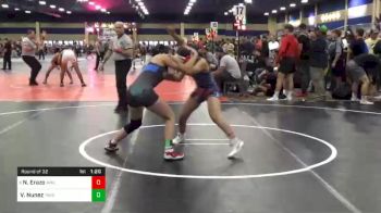 Match - Nathalie Erazo, Ayala High School vs Victoria Nunez, Takedown Elite