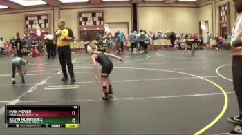 52 lbs Semis & 1st Wrestleback (8 Team) - Max Moyer, Steel Valley Black vs Kevin Rodriguez, Olympia National Team