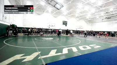 113 lbs Champ. Round 1 - Patrick Barnett, St John Bosco vs Jayden Rivera, El Dorado (Placentia)