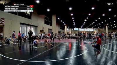 45 lbs Round 2 (6 Team) - Boone Moseley, BS Wrestling vs Boone Humphrey, Crossroads Wrestling