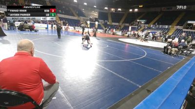 132 lbs Consi Of 8 #2 - Michael Canova, North Attleborough vs Ryan Talon-Kelly, Dedham