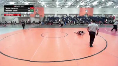 125 lbs Champ. Round 2 - Billy Colloca, Oneonta State vs Robert Lyons, Norwich