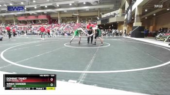 120 lbs Cons. Round 1 - Wren Xander, Derby vs Dominic Taney, Team Central
