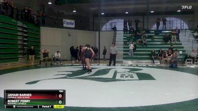 190 lbs 3rd Place Match - Robert Perry, Roanoke Catholic vs Jamari Barnes, Catholic High School