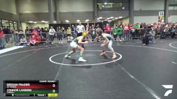 110 lbs Champ. Round 1 - Deegan Frazier, Jr. Vikings vs Connor Landers, Carroll