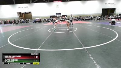 110B Cons. Round 2 - Hailey Mckenzie, Deer Creek (ED) vs Autumn Rusk, Millard South