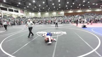 89 lbs Consolation - Levi Oates, Turlock Wrestling vs West Thompson, Yerington Lions WC