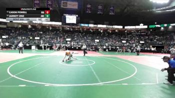 146 lbs Cons. Round 2 - Cason Powell, Unattached vs Jarrett Zinz, AWC1