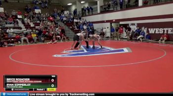 160 lbs 3rd Place Match - Bryce Rosacker, Graettinger-Terril/Ruthven-Ayrshire vs Ryan Sommerlot, Pocahontas Area