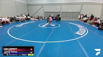 152 lbs 4th Wrestleback (16 Team) - Jada Lawrence, South Carolina vs Justice Thomas, Kansas
