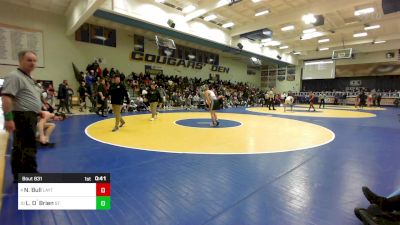 147 lbs Consolation - Noah Bull, Layton (UT) vs Lucan O`Brien, St. Edward (OH)