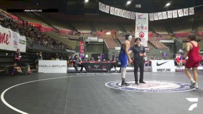 Cons. Round 2 - Darius Gonzalez, Oceanside High School Wrestling vs Gahel Monge, Ayala Smash Wrestling